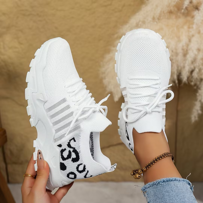 Comfortable Chunky Sneakers for Women Lace-Up