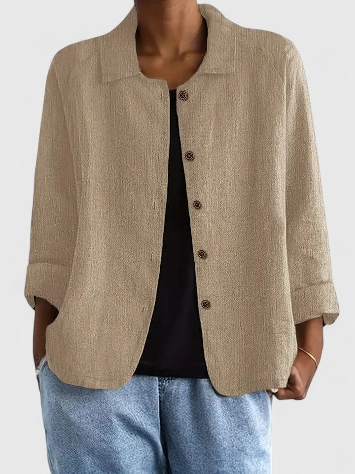 jacke-damen-knopfleiste-langarm