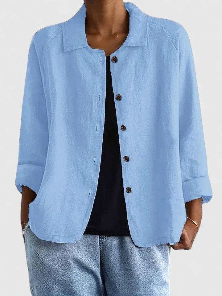 jacke-damen-knopfleiste-langarm