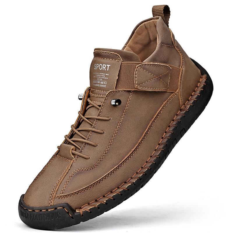 Comfortable Sneakers for Women Lace-Up Velcro-Strap