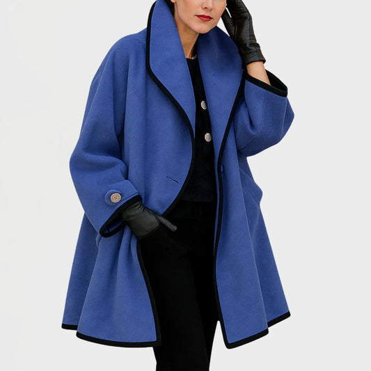 mantel-damen-kontrastbesatz-oversized