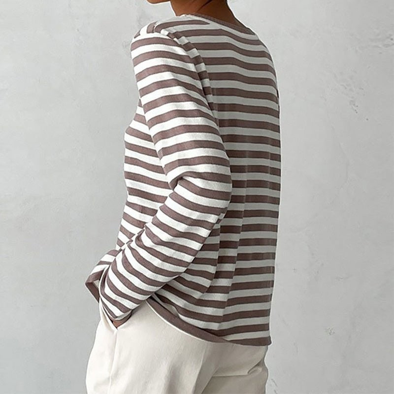 pullover-damen-maritime-streifen-langarm