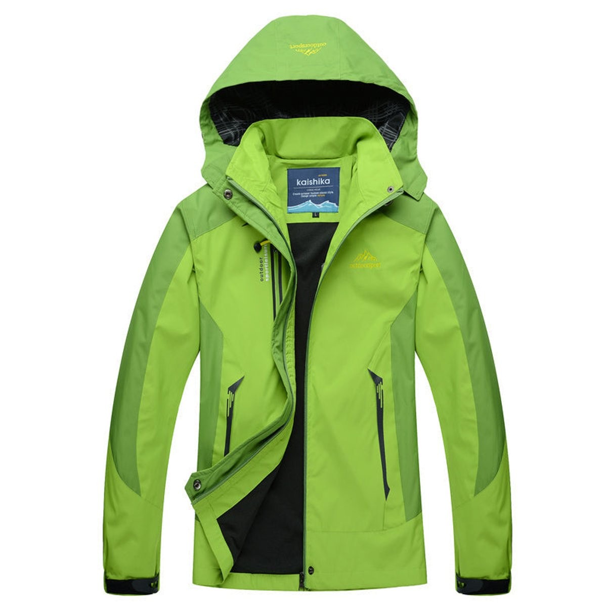 regenjacke-damen-kapuze-colorblock