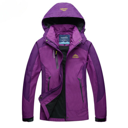 regenjacke-damen-kapuze-colorblock