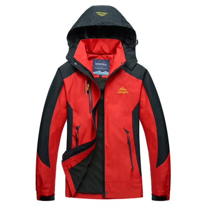 regenjacke-damen-kapuze-colorblock
