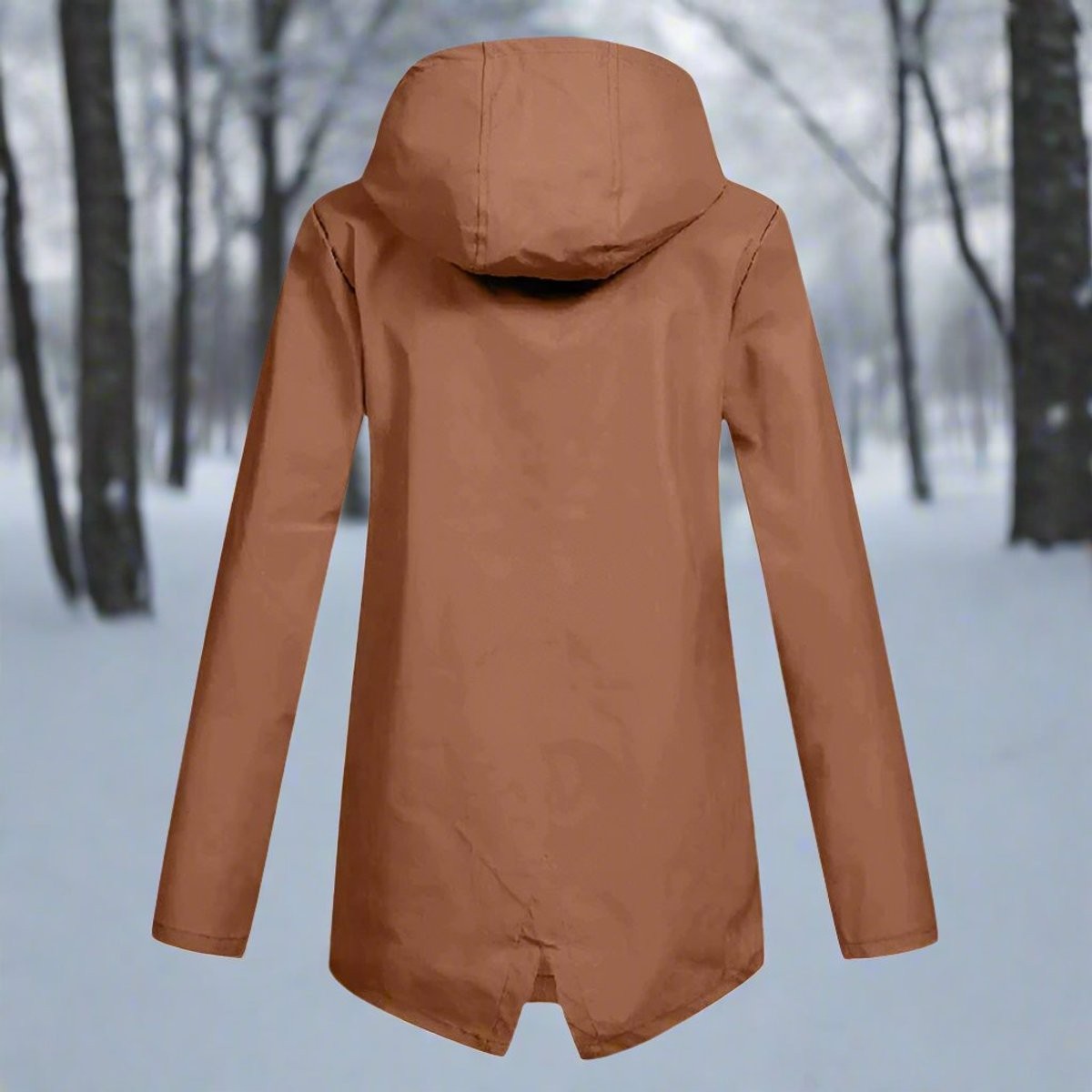 regenjacke-damen-kapuze-longline
