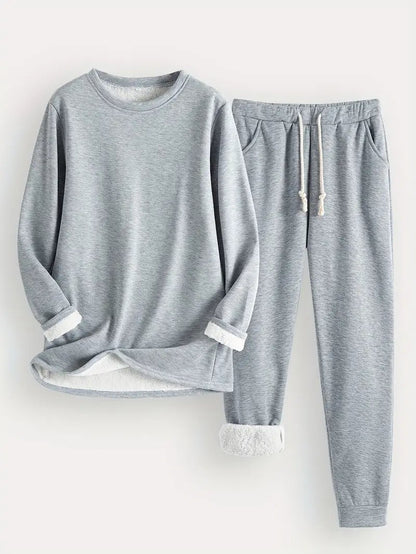 set-damen-fleece-jogger