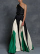 Emerald Monochrome Elegance / S