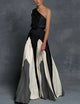 Monochrome Wave Elegance / S