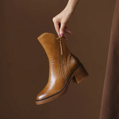 stiefeletten-damen-leder-blockabsatz-reissverschluss