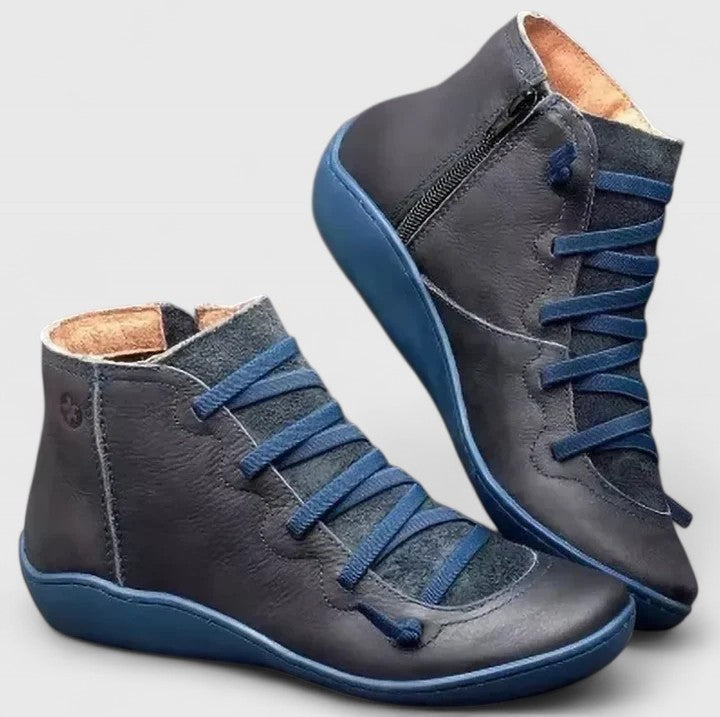 stiefeletten-damen-schnuerung-leder