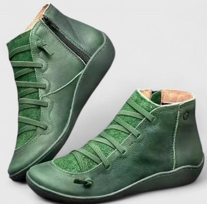 stiefeletten-damen-schnuerung-leder