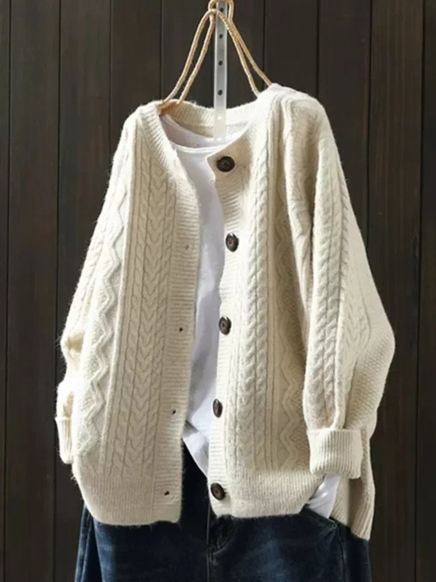 strickjacke-damen-zopfmuster-oversize