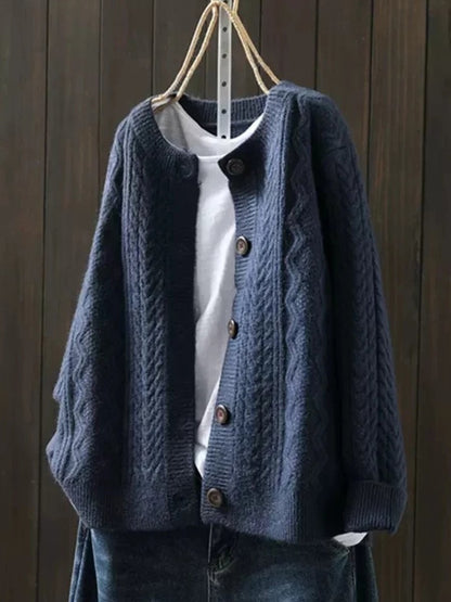 strickjacke-damen-zopfmuster-oversize