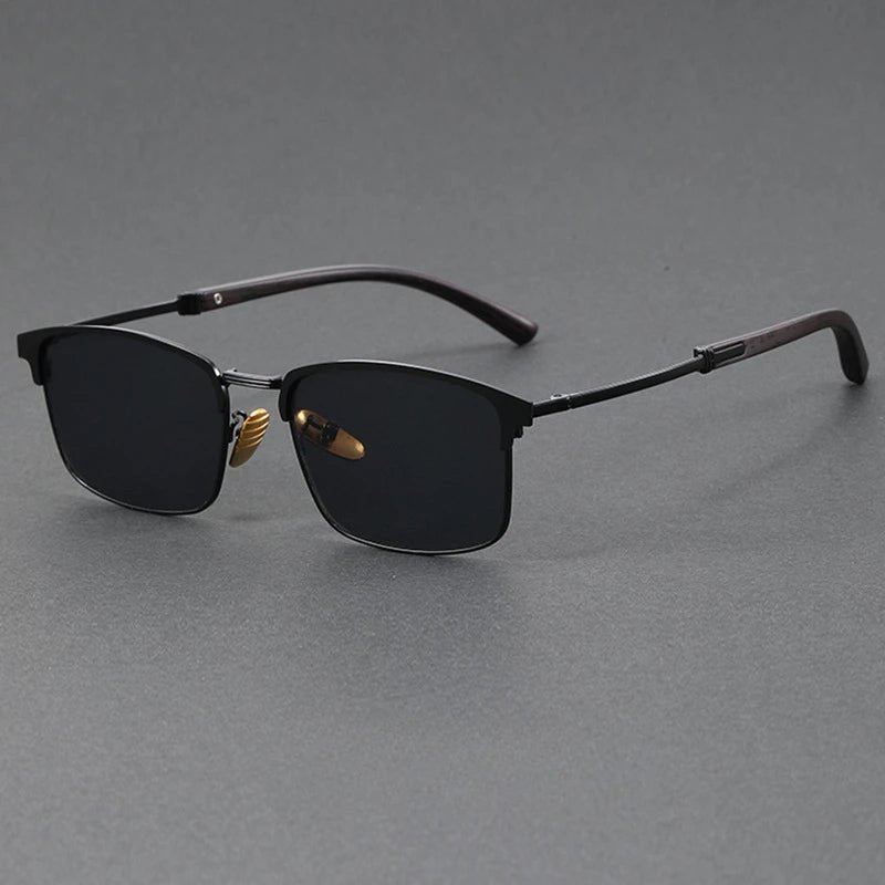 Stylish Half-Frame Sunglasses for Women Browline Polarized
