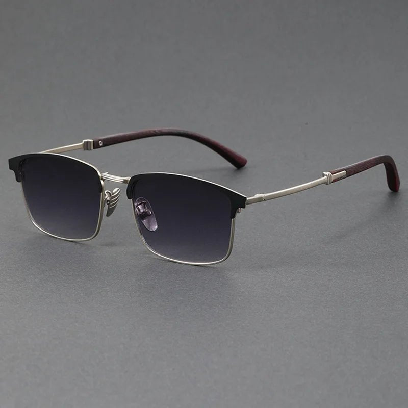 Stylish Half-Frame Sunglasses for Women Browline Polarized