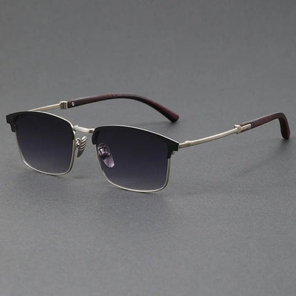 Stylish Half-Frame Sunglasses for Women Browline Polarized