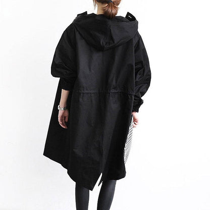 trenchcoat-damen-oversized-knopfleiste