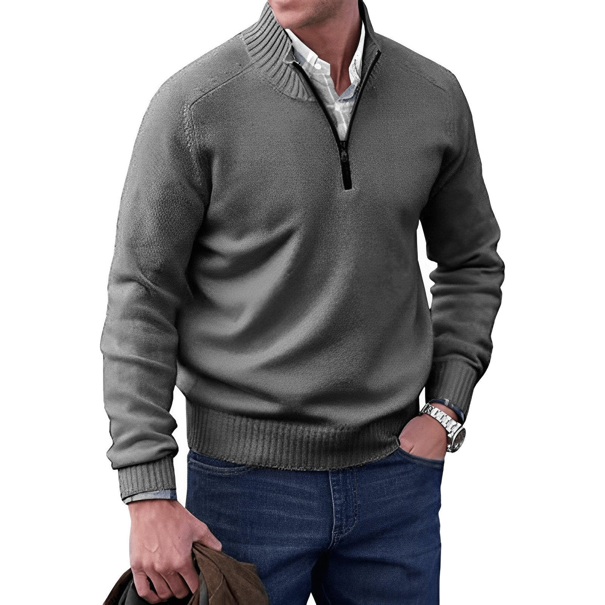 troyer-pullover-herren-reissverschluss-langarm