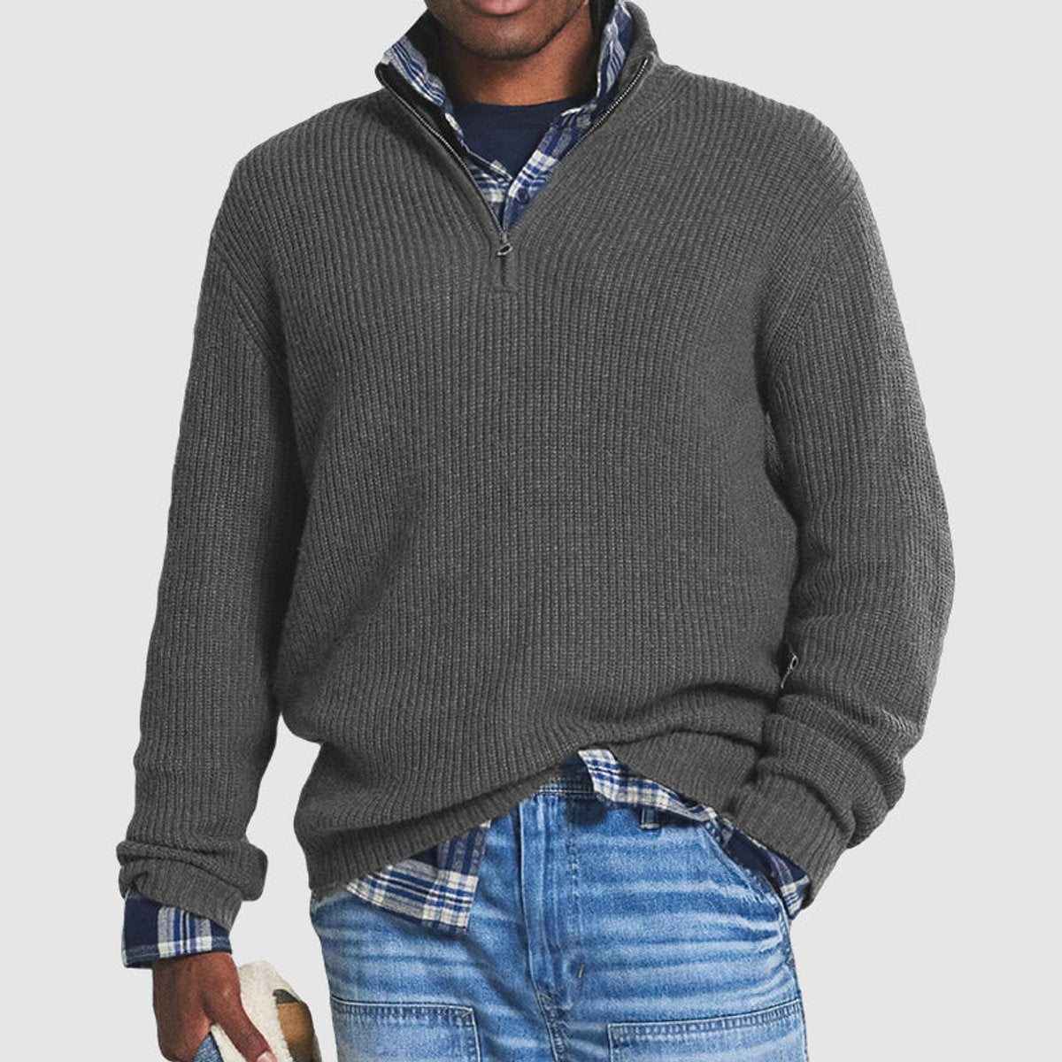 troyer-pullover-herren-rippstrick-stehkragen
