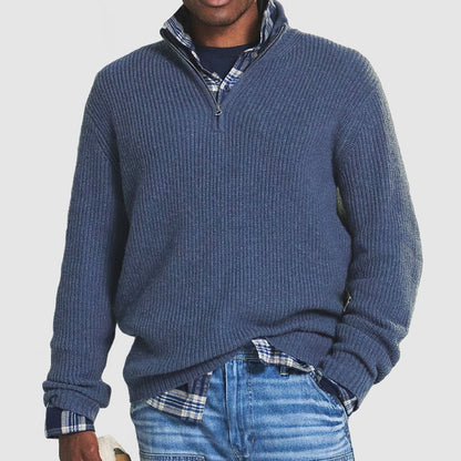 troyer-pullover-herren-rippstrick-stehkragen