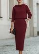 Burgundy / XS