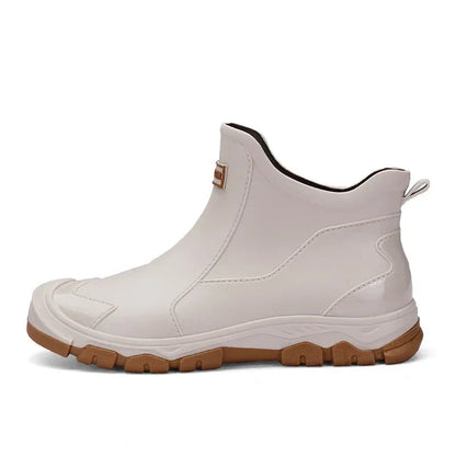 Comfortable Waterproof Ankle Boots for Women Chelsea Slip-On