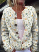 Yellow Floral Print / S