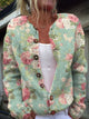 Mint Rose Floral / S
