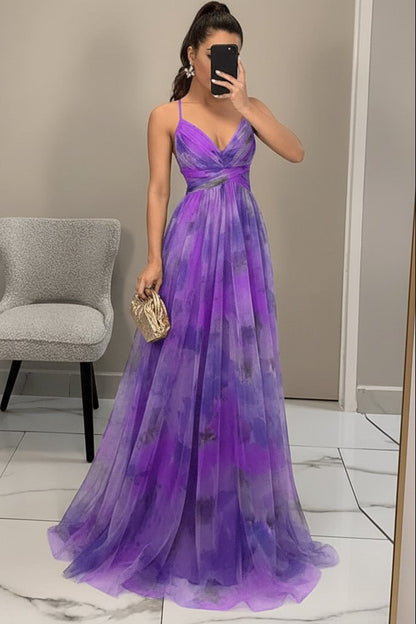 Elegant Maxi Dress for Women Floral Tulle Sleeveless