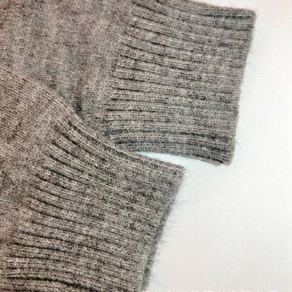 Comfortable Hooded Cardigan for Women Chunky-Knit Open-Front