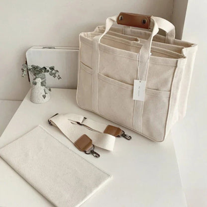 Effortless Tote Bag for Women Large-Capacity Multi-Pocket