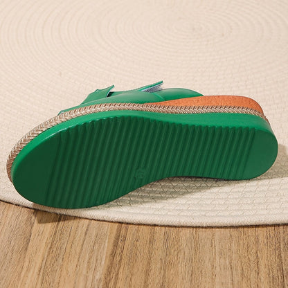 Comfortable Sandals for Women Open-Toe Wedge Platform