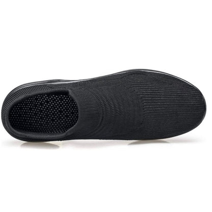 Comfortable Slip-On Sneakers for Women Knit Platform Air-Cushion