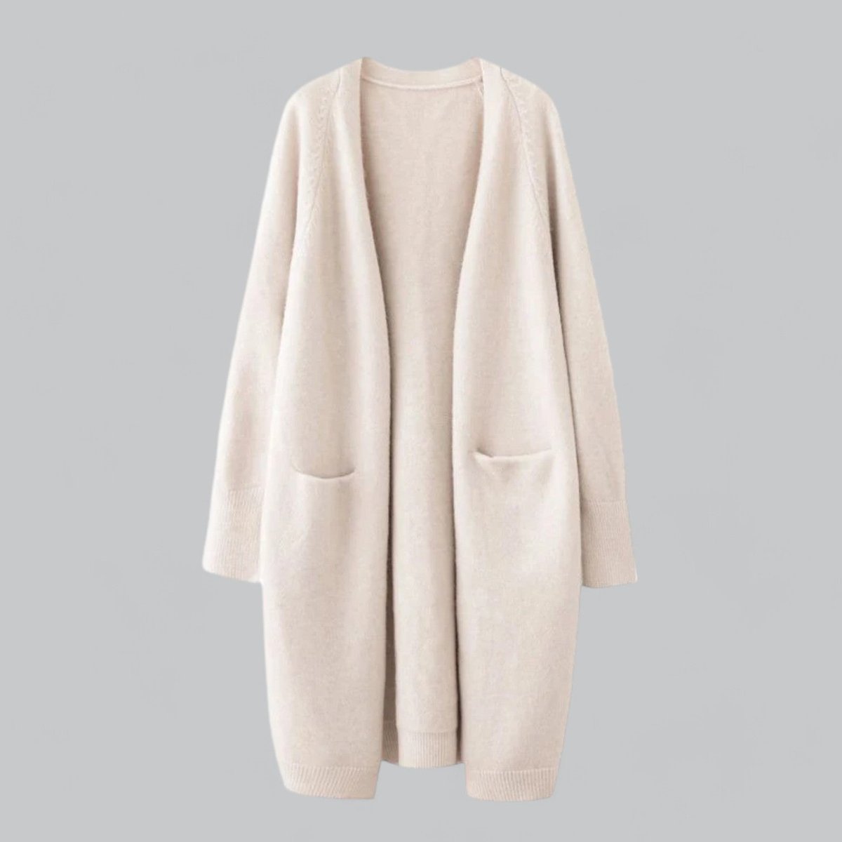 Effortless Cardigan for Women Oversized Long Open-Front