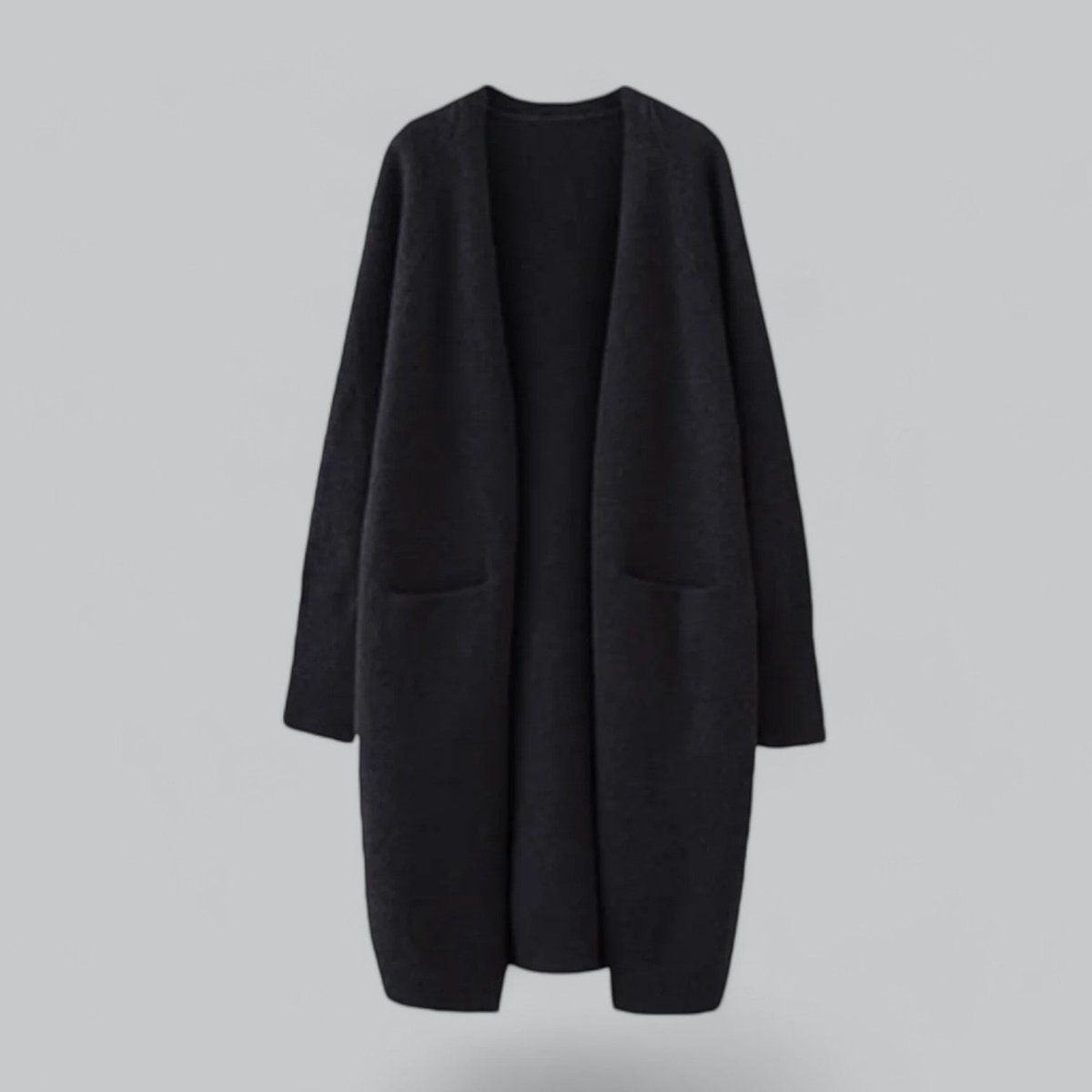 Effortless Cardigan for Women Oversized Long Open-Front