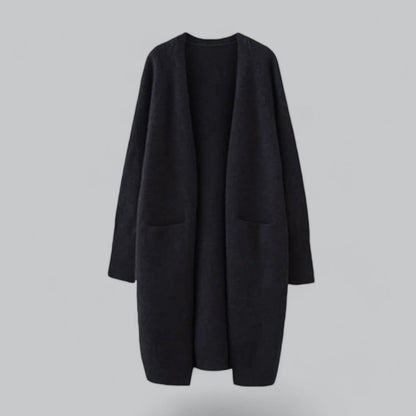 Effortless Cardigan for Women Oversized Long Open-Front