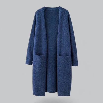 Effortless Cardigan for Women Oversized Long Open-Front