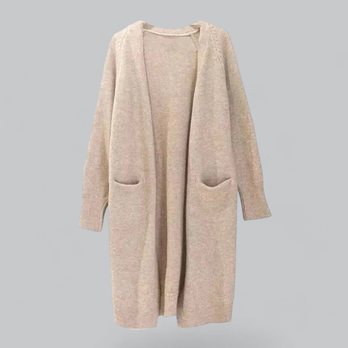 Effortless Cardigan for Women Oversized Long Open-Front