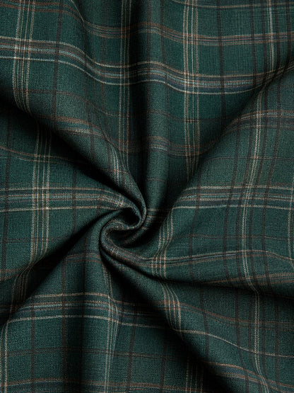 Effortless Shirt Dress for Women Plaid Flannel Button-Down