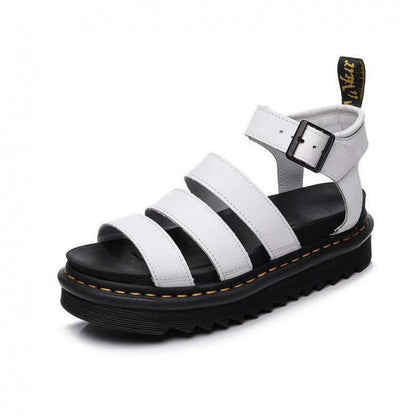 Comfortable Sandals for Women Platform Strappy Chunky-Sole