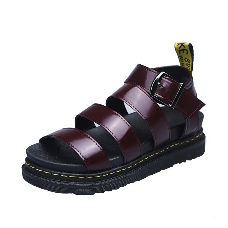 Comfortable Sandals for Women Platform Strappy Chunky-Sole