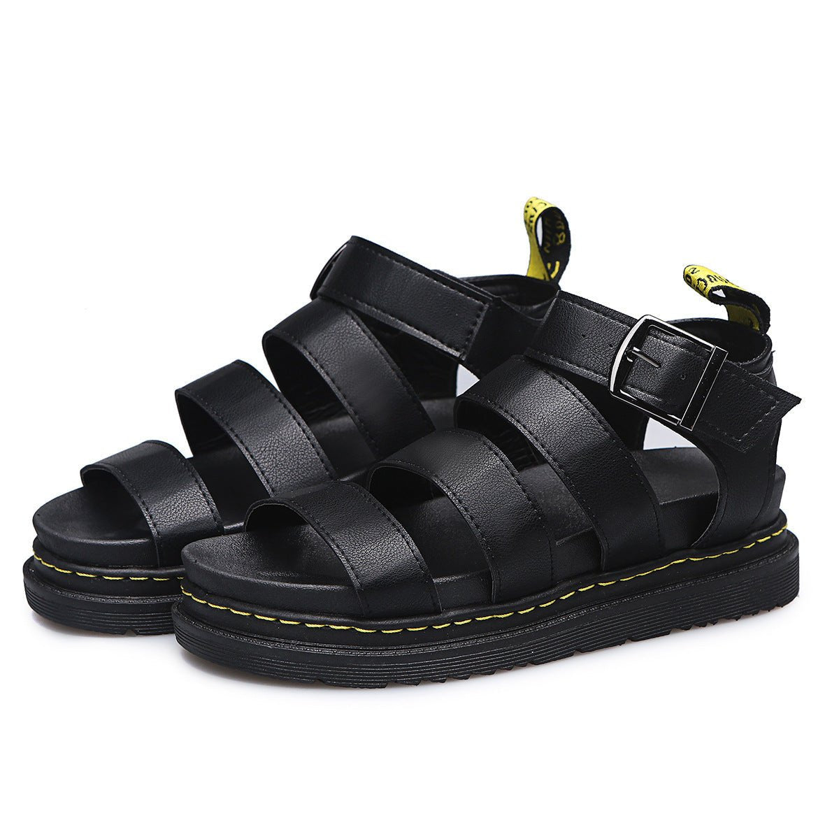 Comfortable Sandals for Women Platform Strappy Chunky-Sole