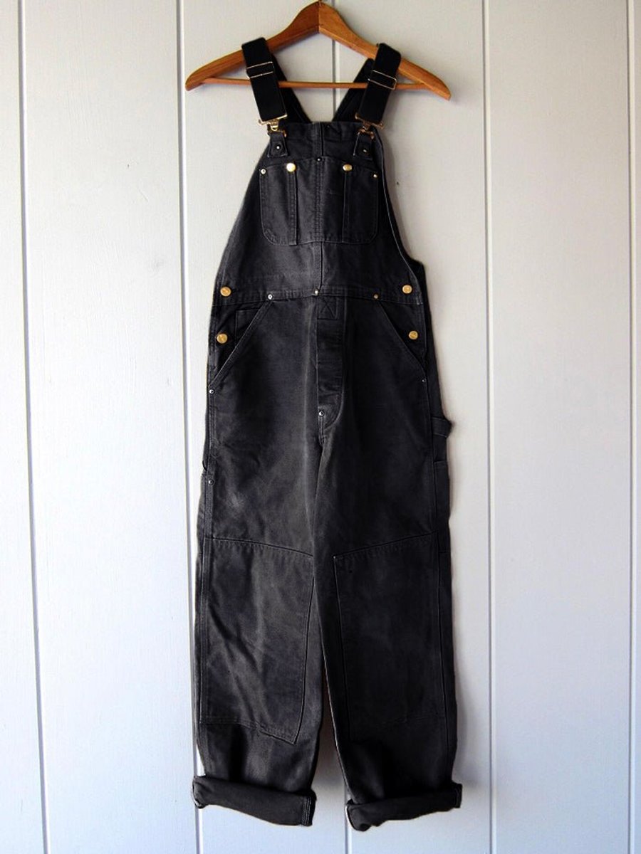 Comfortable Overalls for Women Adjustable-Strap Relaxed-Fit