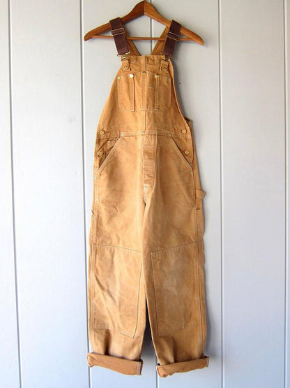 Comfortable Overalls for Women Adjustable-Strap Relaxed-Fit