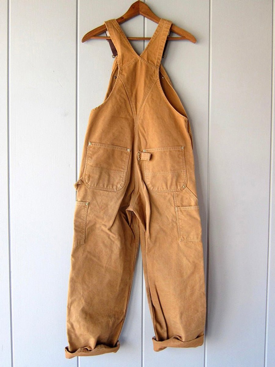 Comfortable Overalls for Women Adjustable-Strap Relaxed-Fit
