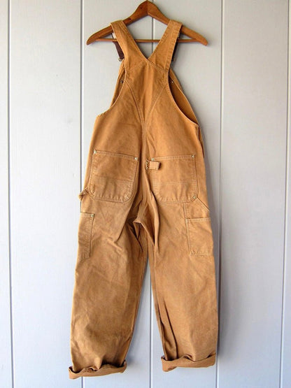 Comfortable Overalls for Women Adjustable-Strap Relaxed-Fit
