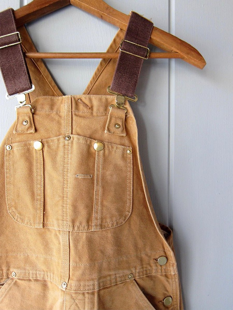 Comfortable Overalls for Women Adjustable-Strap Relaxed-Fit