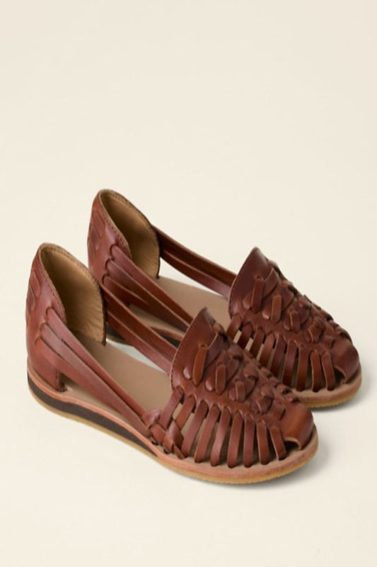 Comfortable Sandals for Women Woven Leather Huarache